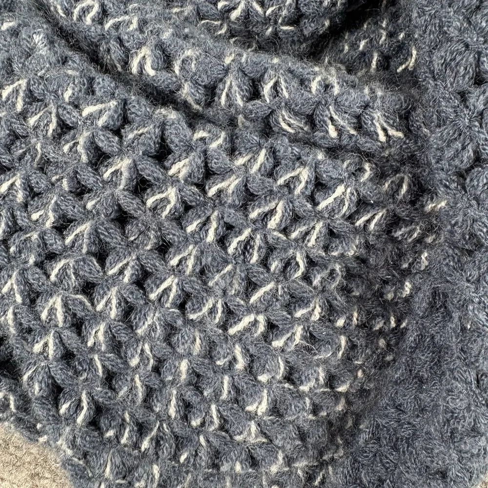 Serra Infinity Scarf Women OS Blue Cable Knit Oeko-Tex‎ Cozy Fairy Cottagecore